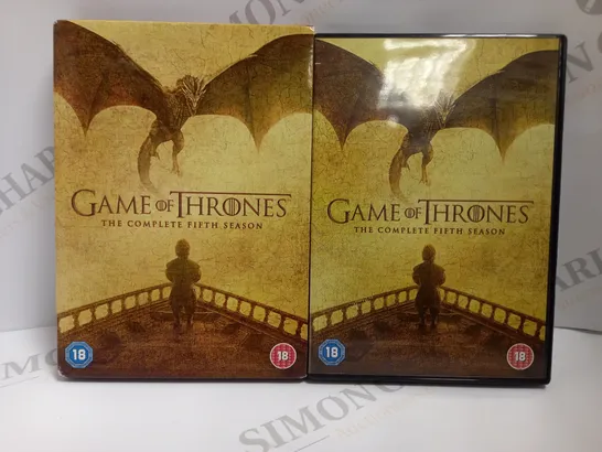 GAME OF THRONES THE COMPLETE FIFTH SEASON