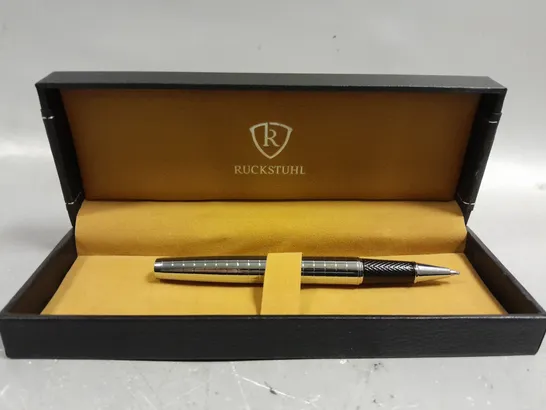 BOXED RUCKSTUHL HEAVY WEIGHTED BALLPOINT PEN