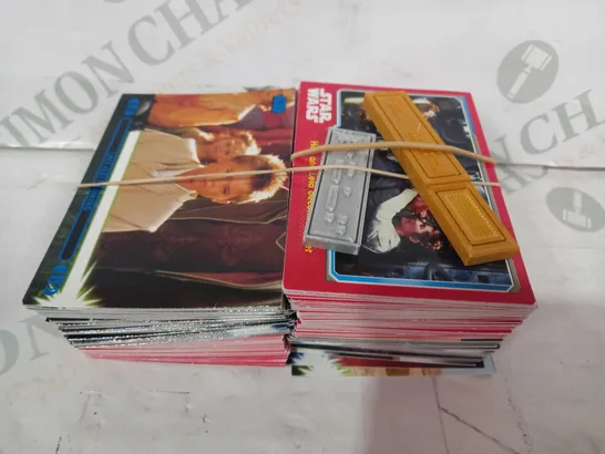 LOT OF ASSORTED TOPPS STAR WARS TRADING CARDS