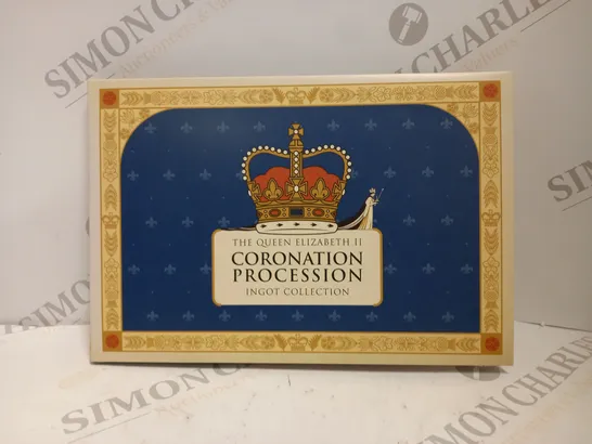 QUEEN ELIZABETH CORONATION PROCESSION INGOT STARTER COLLECTION 