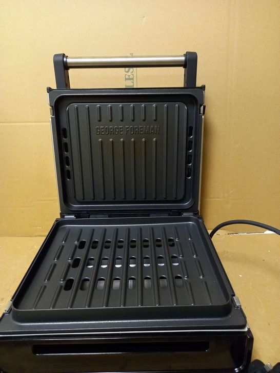 STAINLESS STEEL GEORGE FOREMAN GRILL