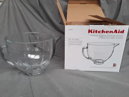 BOXED KITCHEN AID GLASS BOWL - STAND MIXER ACCESSORY