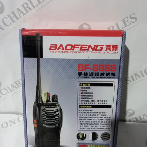 BAOFENG PORTABLE 2 WAY RADIO