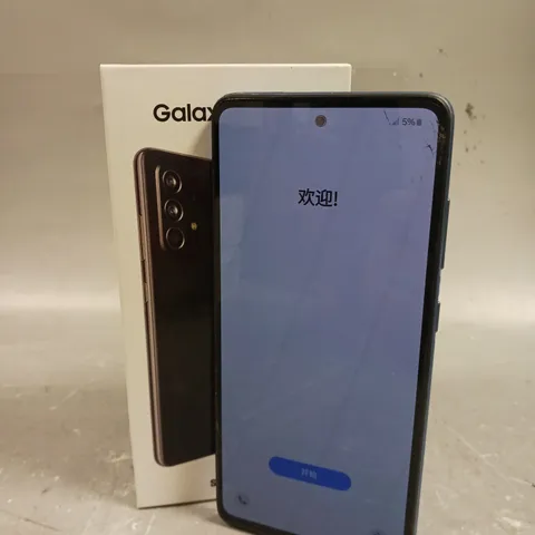 BOXED SAMSUNG GALAXY A52 SMARTPHONE 