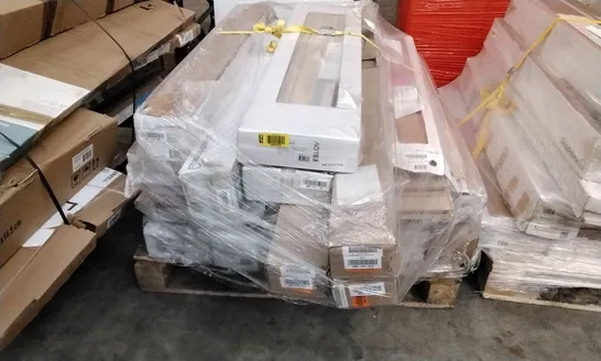 PALLET OF ASSORTED FLOOR BOARDS AND PANELS 