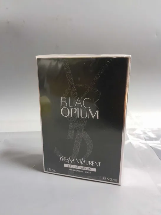 BOXED AND SEALED YVES SAINT LAURENT BLACK OPIUM EAU DE PARFUM 90ML