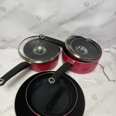 MORPHY RICHARDS 5 PC COOKWARE SET