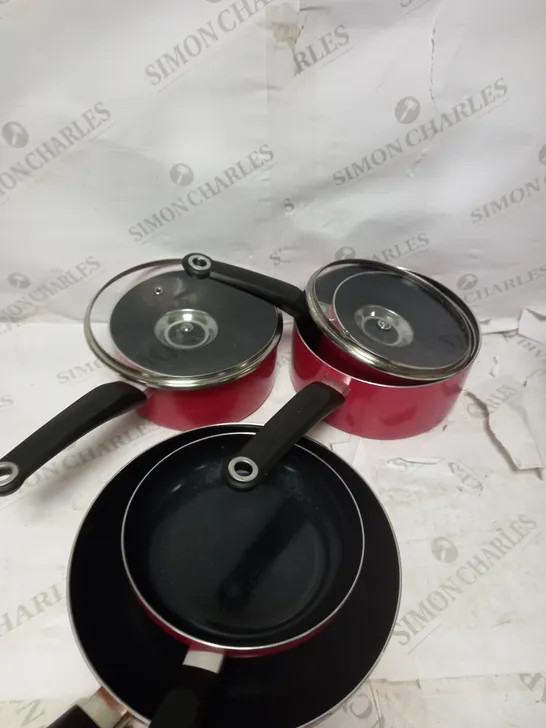 MORPHY RICHARDS 5 PC COOKWARE SET