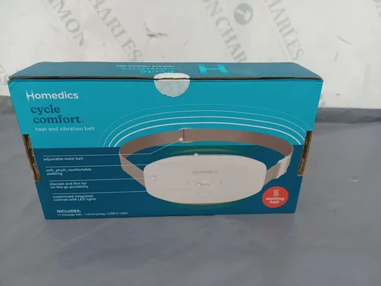 HOMEDICS CYCLE COMFORT HEAT AND VIBRATION BELT