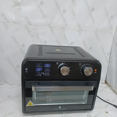 BOXED COOK'S ESSENTIAL 21-LITRE AIRFRYER OVEN IN BLACK