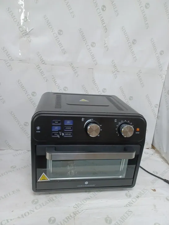 BOXED COOK'S ESSENTIAL 21-LITRE AIRFRYER OVEN IN BLACK