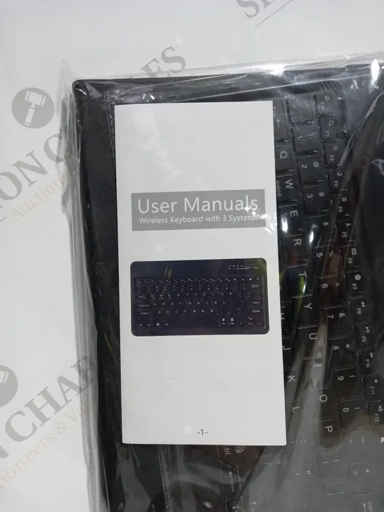 USER MANUALS WIRELESS KEYBOARD WITH 3 SYSTEMS 