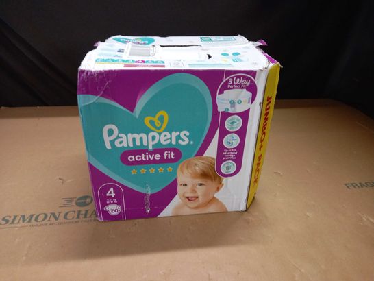 PAMPERS ACTIVE FIT 60-PACK - 4