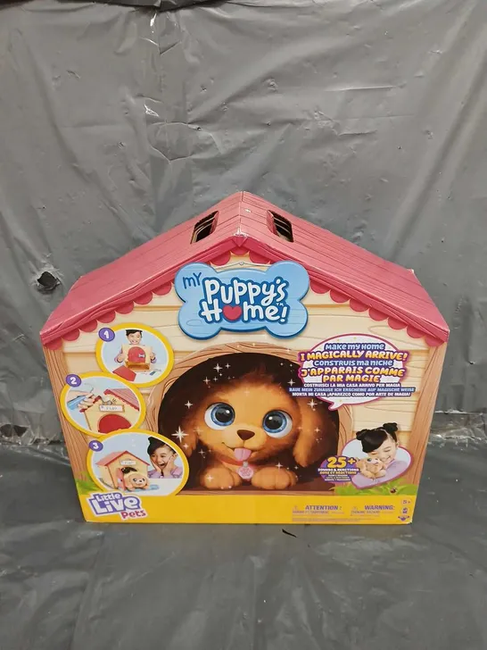 SEALED AND BOXED LITTLE LIVE PETS MY PUPPY'S HOME PLAYSET RRP £64.99