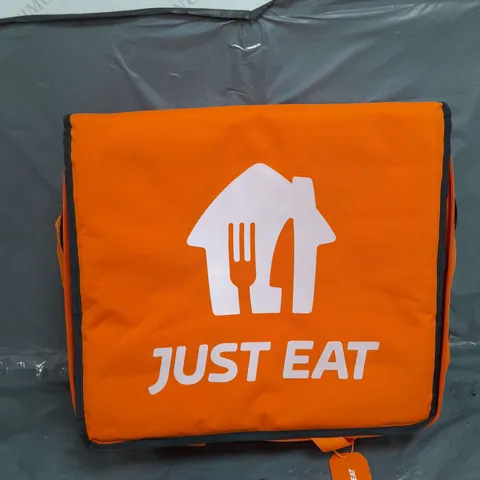 JUST EAT FOOD DELIVERY BACKPACK, LARGE THERMAL HOT BAG