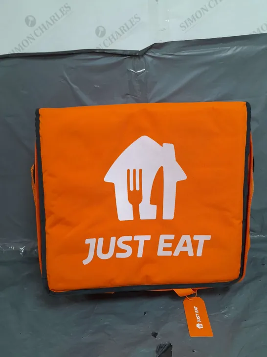 JUST EAT FOOD DELIVERY BACKPACK, LARGE THERMAL HOT BAG