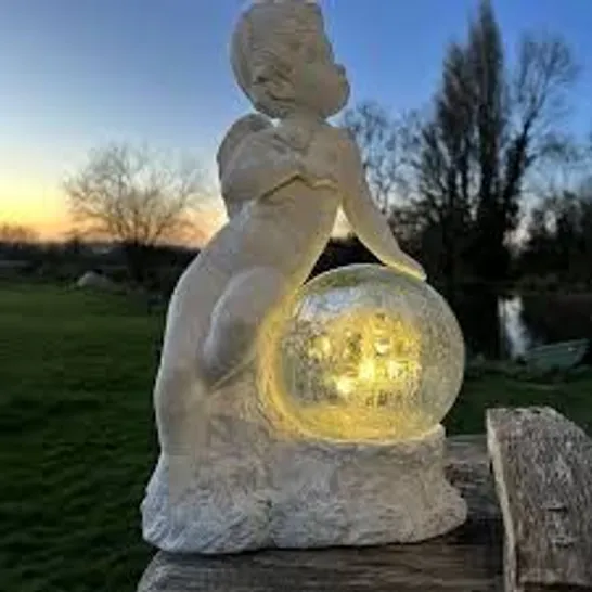 BOXED HOME2GARDEN LED CHERUB 