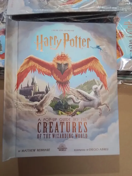 LOT OF 5 BRAND NEW HARRY POTTER POP UP CREATURE GUIDES