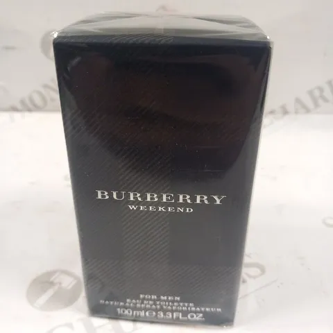 BOXED AND SEALED BURBERRY WEEKEND EAU DE TOILETTE FOR MEN 100ML