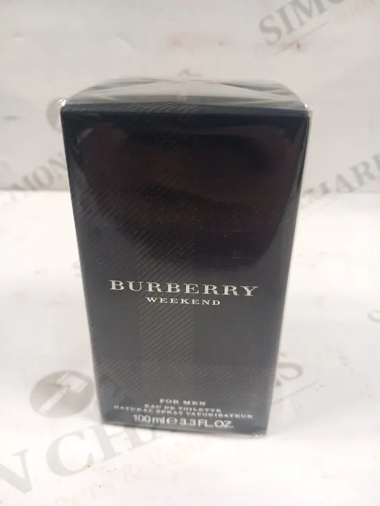 BOXED AND SEALED BURBERRY WEEKEND EAU DE TOILETTE FOR MEN 100ML