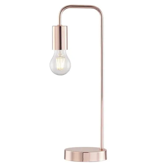 BOXED ADALAY 44cm COPPER TABLE LAMP 