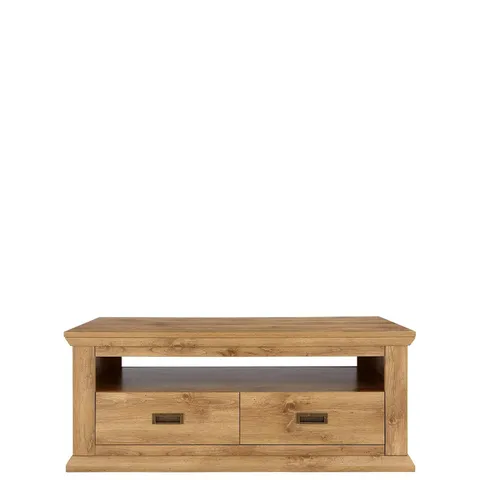 BOXED CLIFTON OAK-EFFECT COFFEE TABLE (1 BOX) 