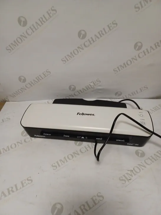 FELLOWES SOLA A4 LAMINATOR MACHINE