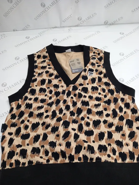 PUMA RELAXED VEST SIZE M