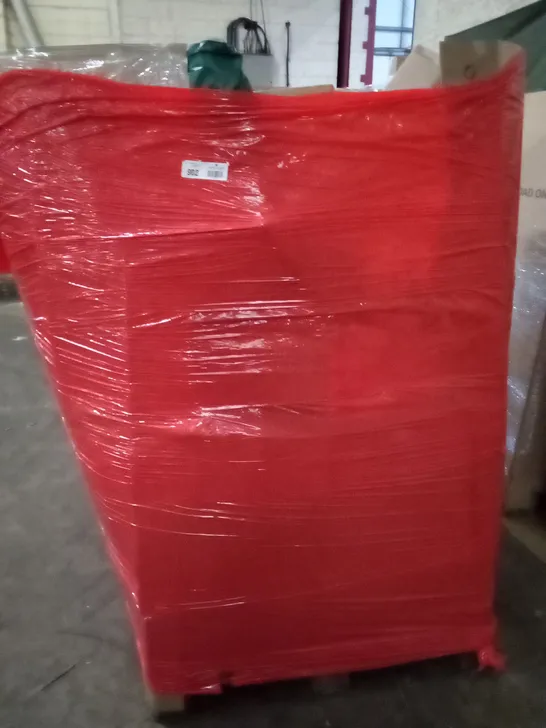 UNPROCESSED PALLET OF ASSORTED HOUSEHOLD GOODS TO INCLUDE OLARHIKE DOUBLE AIR MATTRESS, AIR COOLER, AND TOILET SEAT