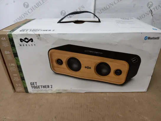 BOXED MARLEY GET TOGETHER 2 BLUETOOTH SPEAKER