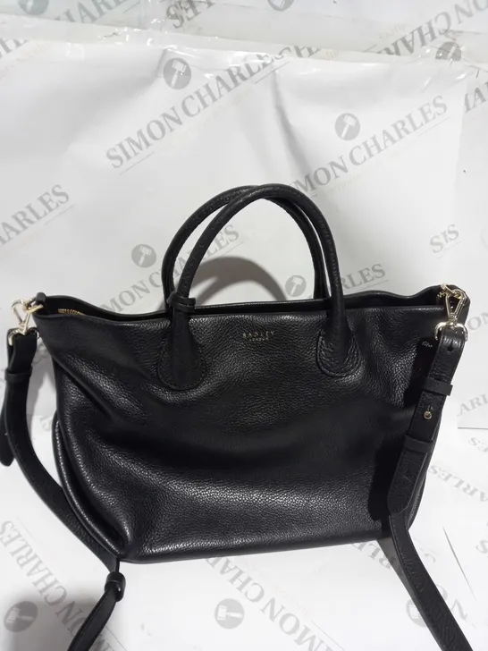 RADLEY LONDON BLACK LEATHER HANDBAG