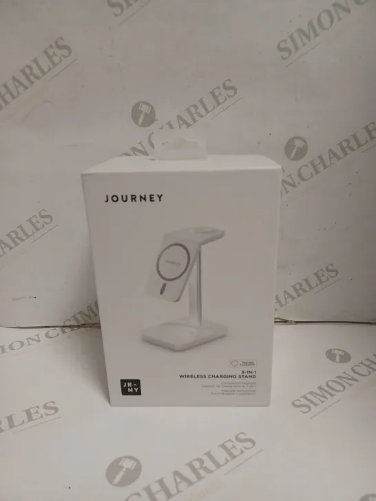 BOXED SEALED JOURNEY 3-IN-1 WIRELESS CHARGING STAND 