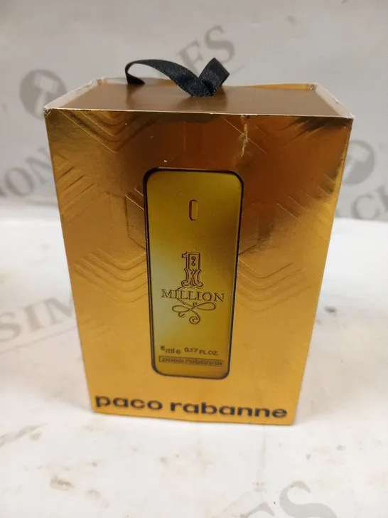 BOXED PACO RABANNE ONE MILLION EAU DE TOILETTE 5ML