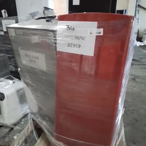 PALLET OF 2 HISENSE RR220D4ARF 52CM FREESTANDING RETRO FRIDGES