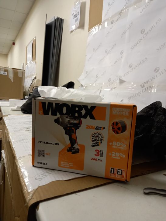 WORX 20V BRUSHLESS MOTOR 1/4"