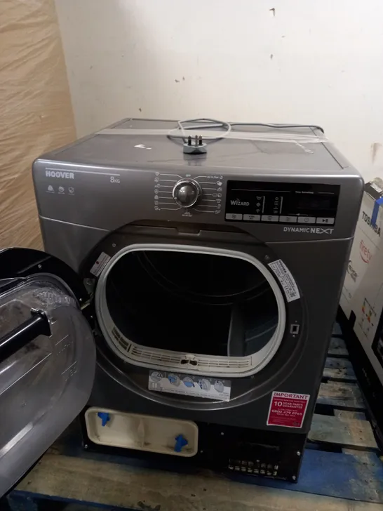 HOOVER DXOC8TCER FREESTANDING CONDENSER TUMBLE DRYER COLLECTION ONLY 