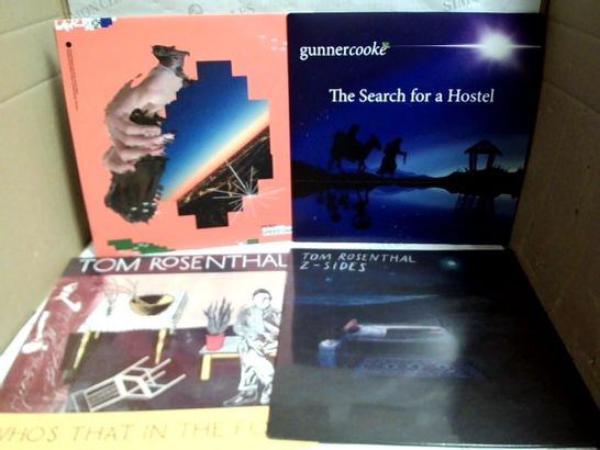 LOT OF APPROXIMATELY 12 VINYL RECORDS, TO INCLUDE U2, MIKE OLDFIELD, AMELIE LENS, ETC