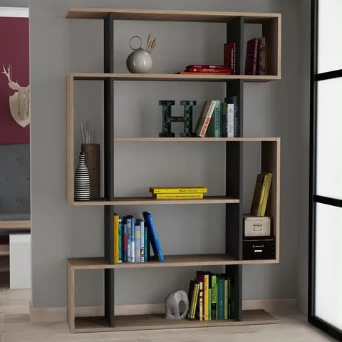 BOXED MITO 161CM H X 108.5CM W BOOKCASE (1 BOX)