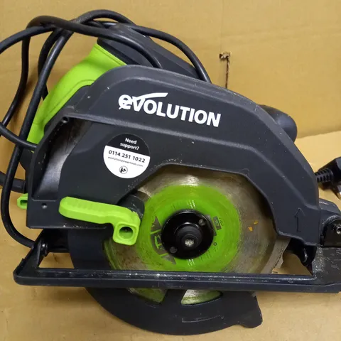 EVOLUTION POWER TOOLS F165CCSL CIRCULAR SAW 