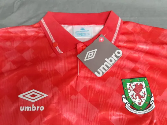 GORAU CHWARAE UMBRO REPLICKIT FOOTBALL SHIRT - M