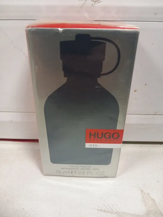 BRAND NEW BOXED HUGO BOSS "ICED" EAU DE TOILETTE SPRAY, 75ML