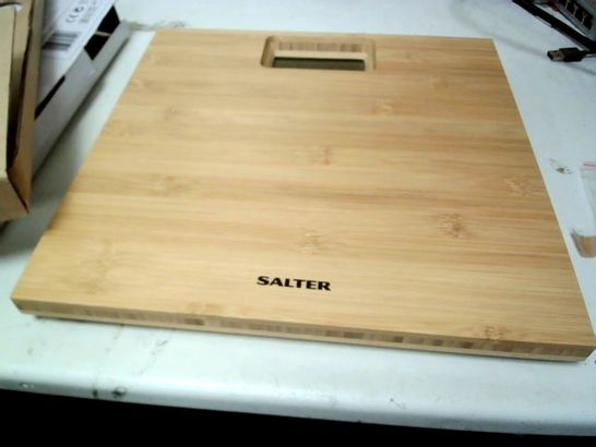 SALTER BAMBOO ELECTRIC SCALE