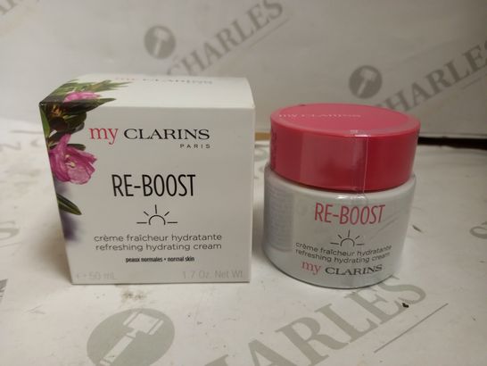 CLARINS RE-BOOST REFRESHING HYDRATING CREAM 50ML