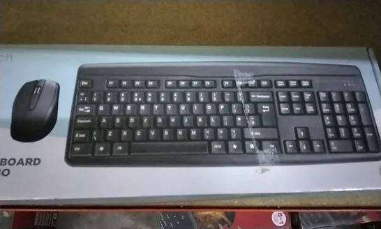 WIRELESS KEYBOARD AND MOUSE COMBO