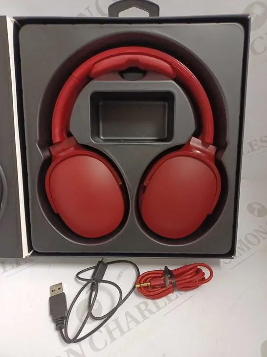 SKULLCANDY HESH 3 WIRELESS HEADPHONES - RED