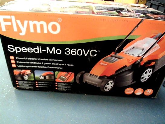 FLYMO SPEEDI-MO 360VC ELECTRIC WHEELED LAWNMOWER