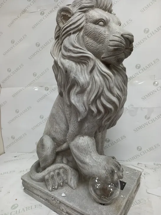 MY GARDEN STORIES LION SCULPTURE