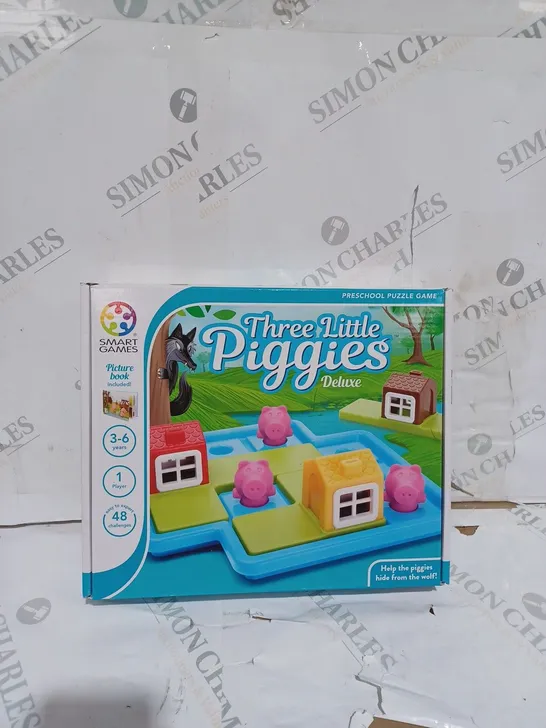 THREE LITTLE PIGGIES DELUXE PUZZLE GAME AGES 3-6 YEARS