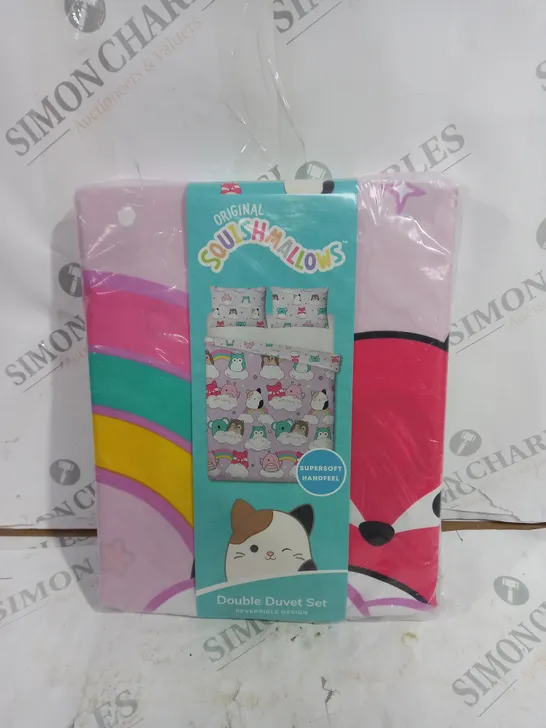 SQUISHMALLOWS DOUBLE DUVET SET