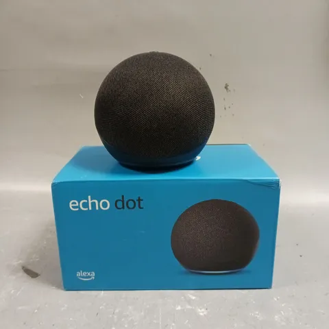 BOXED AMAZON ECHO DOT SMART SPEAKER 